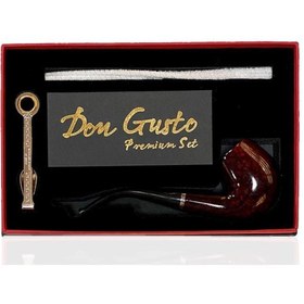 Resim Atomic Don Gusto 9mm Başlangıç Pipo Seti Kahverengi - 15958 