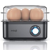 Resim Mioji Mio EG8 500W LED Işıklı Sesli Uyarı 8li Yumurta Kırma ve Pişirici 