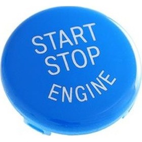 Resim Bmw E60 E90 Mavi Start Stop Dügmesi | Ithal 527865172 