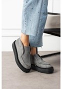 Resim Shoetek Dinna Kadın Bot&bootie Gri Süet Gri 