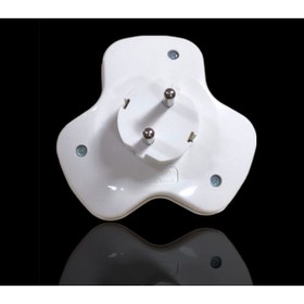 Resim fetih elektrik Topraklı 3 Lü Golyat Priz 