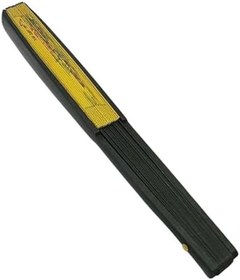 Resim Çin Bambu Keten Kumaş Yelpaze 06BSF Siyah Büyük Boy 60cm No.6S 