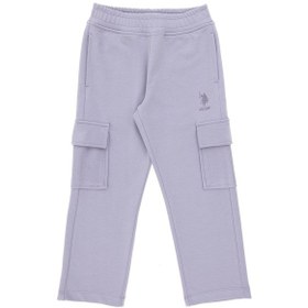 Resim U.S. Polo Assn. Kız Çocuk Lila Cepli Eşofman Altı 50297440-VR034 