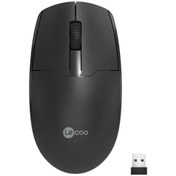 Resim Pazarcan Lecoo Ws204 Kablosuz 1200Dpi+3 Tuşlu Siyah Mouse 