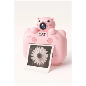 Resim Kameralı Fotoğraf Yazıcısı Pembe Renk 