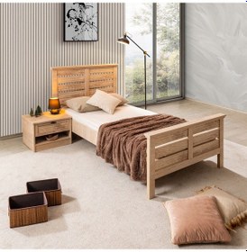 Resim Karyola, Polo Başlıklı Karyola 100x200 Cm 100 x 200 CM 