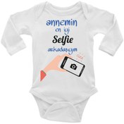 Resim TUĞBABABY Selfie Annesi - Bebek Body 