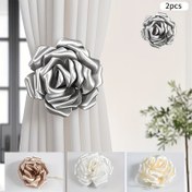 Resim 2 Adet Manyetik Perde Bağlama, Modern Minimalist Perde Bağı - Oturma Odaları, Yatak Odaları, Banyolar, Öğrenci Evleri ve Oteller İçin Uygun, Ev Dekoru 