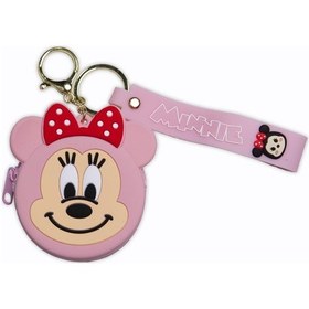 Resim Piraye Gift Minnie Mouse Bozuk Para Cüzdanı Anahtarlık Pembe 