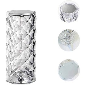 Resim Sevgililer Gününe Özel Romantik Kristal Gece Lambası Sevgiliye Hediye Renkli 