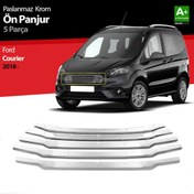 Resim Ford Courier Krom Ön Panjur 5 Prç. 2018 Ve Üzeri 