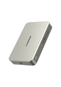 Resim Realpower R Mag Slim 20w Pd 5000 Mah Magsafe Powerbank - Natural Natural 