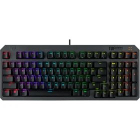 Resim Asus Tuf Gaming K3 Rd/tr Gen Iı Red Switch Kablolu Türkçe Rgb Optik Mekanik Gaming Klavye 
