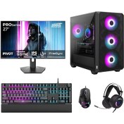 Resim Dragos DRX7750 R5-7600 32 GB 1 TB NVMe 16 GB RTX5060Ti 27" Free Dos Masaüstü Oyuncu Bilgisayarı 