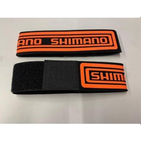 Resim Shimano Reflektörlü Bisiklet Paça Bandı Tutuncu - Fosforlu Sarı 001 