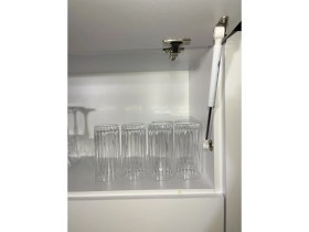 Resim Dolphinge Frensiz Beyaz Gazlı Piston Amortisör 100 N 