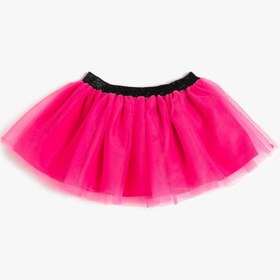 Resim Kız Bebek Tütü Etek Katlı Beli Lastikli 