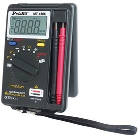 Resim Proskit Mt-1506 Cep Tipi True-rms Auto Range Dijital Multimetre 