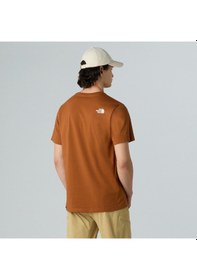 Resim The North Face M Ss Easy Tee Erkek Tişört Nf0a8a6cboe1 Nf0a8a6cboe1 Yank Yanık Kahve 