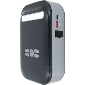 Resim HEPU HP-M02 Multi-Function Jump Starter | 1000A Peak | Powerbank + Hava Pompası + 1300 Lm Fener 