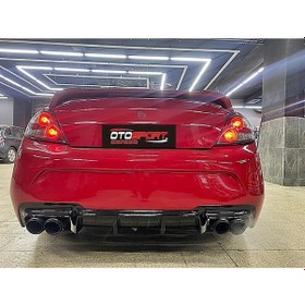 Resim Hyundai Fx Coupe Arka Tampon Makyajlı Fiberglass Boyasız 