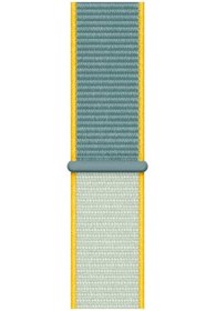 Resim Apple Watch Uyumlu Hasır Örgü Kordon Zeytuni 