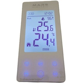 Resim Mars S45 Kablosuz Wifi Oda Termostadı Beyaz 