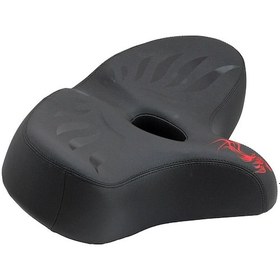 Resim Ultra Rahat Ekstra Geniş E-bike Sele Elektrikli Bisiklet Koltuğu Su Geçirmez Hava Kanallı 42 Antrasit - Siyah 