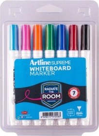 Resim Ofisinn Artline Beyaz Tahta Kalemi Supreme 7 Renk Set 