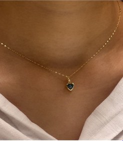 Resim Hakan Güler Kuyumculuk 14 Ayar Altın Nazar Boncuklu Aynalı Zincir 