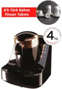 Resim Arzum Okka OK001 Otomatik Türk Kahve Makinesi - Siyah 
