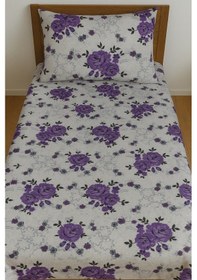 Resim Algelsineve Leylak Rüyası Tek Kişilik Nevresim Takımı - Mor Mor 