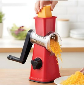 Resim Baysa Jumbo Büyük Kollu Değirmen Rende Kırmızı 