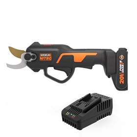 Resim Worx WG330E 20Volt 2.0A Li-ion Tek Akülü Profesyonel Kömürsüz Dal Budama Makası 