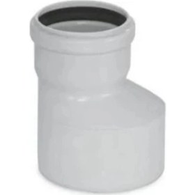 Resim Pvc Atık Su Borusu Redüksiyon 110X75 mm 10 Adet 