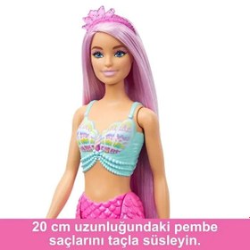 Resim Barbie Uzun Saçlı Muhteşem Deniz Kızı HRR00 