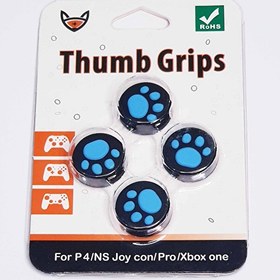 Resim Nintendo Switch Analog Koruyucu Silikon Kılıf Switch Analog Cap Grips Nintendo Switch Aksesuar BLUE 