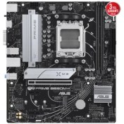 Resim Asus Prıme B650M-K Amd B650 Am5 Ddr5 6400 Dp Vga 2X M2 Usb3.2 Aura Rgb 2.5Gbit Lan Matx (Prıme B650M-K) Anakart 