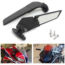 Resim Motosiklet Yarasa Ayna Rüzgar Kanadi Dikiz Ayna 360 Derece 541446710 