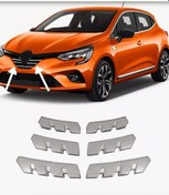 Resim Renault Clio 5 Krom Ön Alt Panjur 6 Parça 2019 Üzeri 38tmgs5b1t 
