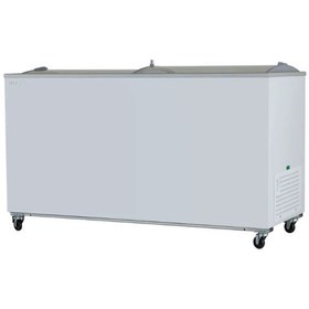 Resim Uğur UDD 500 SCB 430 LT Düz Sürme Bombe Camlı Muhafaza Dolabı 