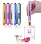 Resim Sensoria Doldurulabilir Mini Parfüm Şişesi Çanta Içi Mini Seyahat Yedek Cep Parfüm Şişesi 5 ml 3 Adet 