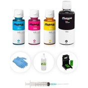 Resim HP Officejet Pro 8210 Photoink Plus Siyah ve Renkli Kartuş Dolumlu 