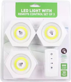 Resim Farissu Kablosuz Uzaktan Kumandalı Mini Gece Lambası Çok Renkli 