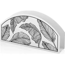 Resim The Mia Peçetelik Beyaz 16 x 8 cm - Banana Palm 