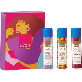 Resim Avon Care Festive Kisses Dudak Balmı Seti 3 x 4 G 