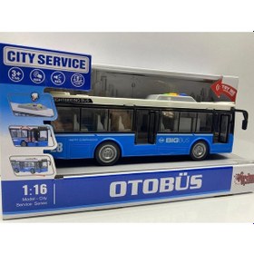 Resim Oyuncak Otobüs Sesli Işıklı Kapılar Açılabilen Kaliteli Oyuncak Otobüs Okul Otobüsü Diğer 