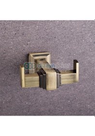 Resim Castle Antik Sarı İkili Askılık 