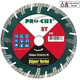 Resim Pro-cut Pr50985 St Süper Turbo Elmas Testere 115 Mm 