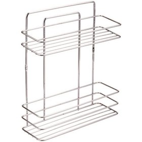 Resim Kare Şampuanlık Krom 2 Li Krom 